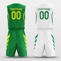 Cikers Sports Duck - Customized Reversible Sublimated Basketball Set