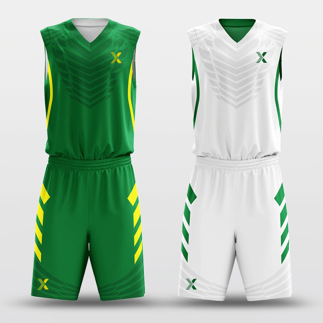 Cikers Sports Duck - Customized Reversible Sublimated Basketball Set