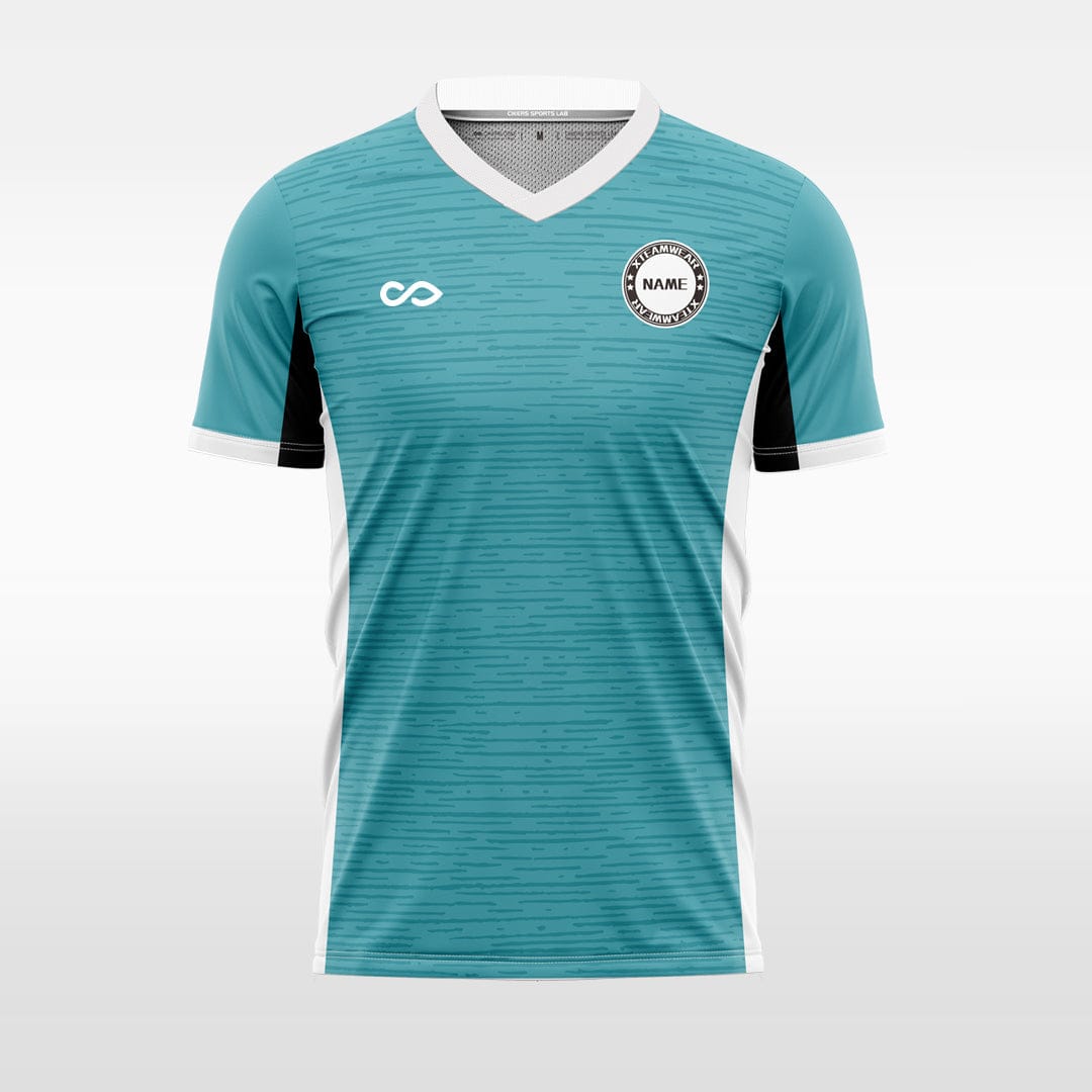 Cikers Sports Dynamic horizontal stripes  - Custom Soccer Jersey for Men Sublimation