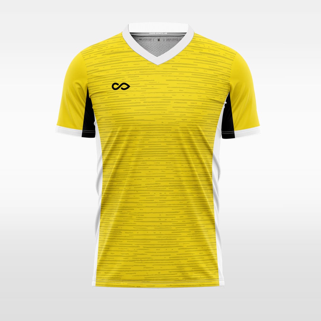 Cikers Sports Dynamic horizontal stripes  - Custom Soccer Jersey for Men Sublimation