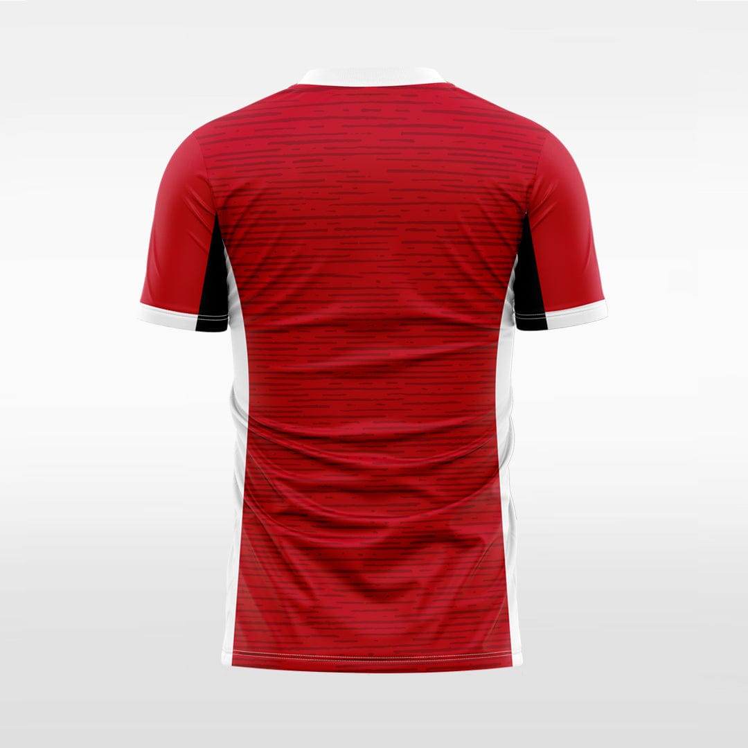 Cikers Sports Dynamic horizontal stripes  - Custom Soccer Jersey for Men Sublimation