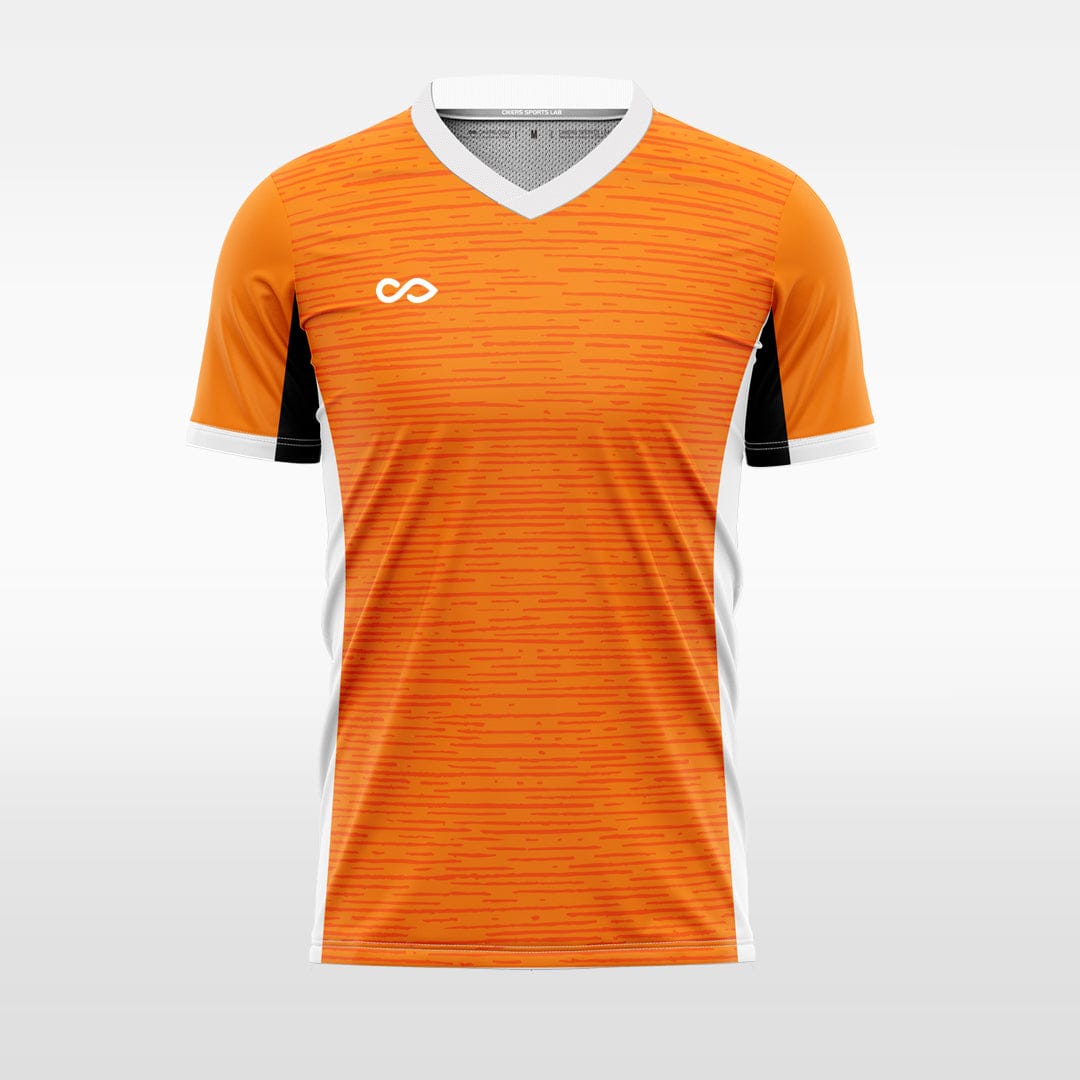Cikers Sports Dynamic horizontal stripes  - Custom Soccer Jersey for Men Sublimation