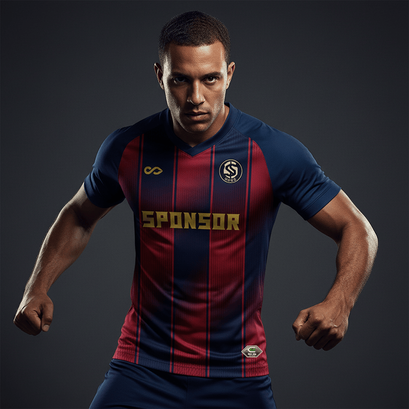 Cikers Sports Emblem - Custom Soccer Jersey for Men Sublimation - WS201GCWY3