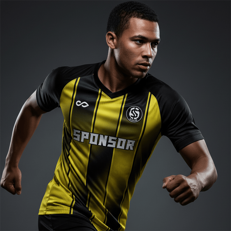 Cikers Sports Emblem - Custom Soccer Jersey for Men Sublimation - WS201GCWY3