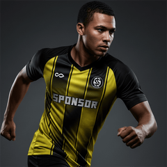 Cikers Sports Emblem - Custom Soccer Jersey for Men Sublimation - WS201GCWY3