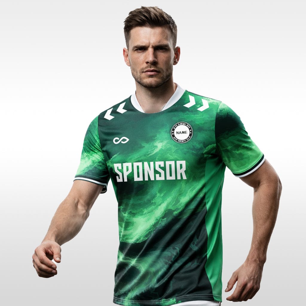 Cikers Sports Enchanting Colors - Custom Soccer Jersey for Men Sublimation