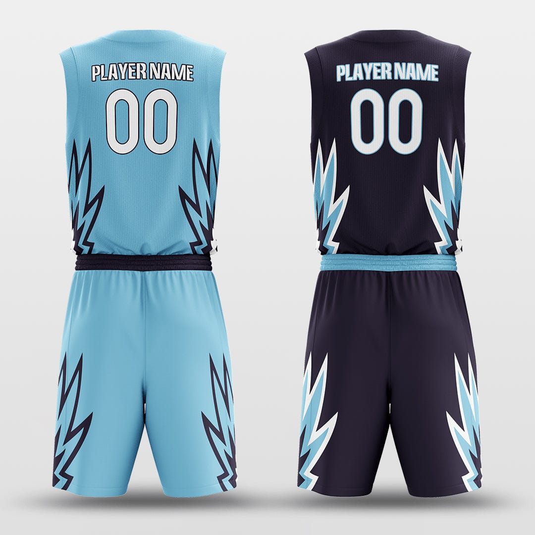 Cikers Sports Feather - Customized Reversible Sublimated Basketball Set