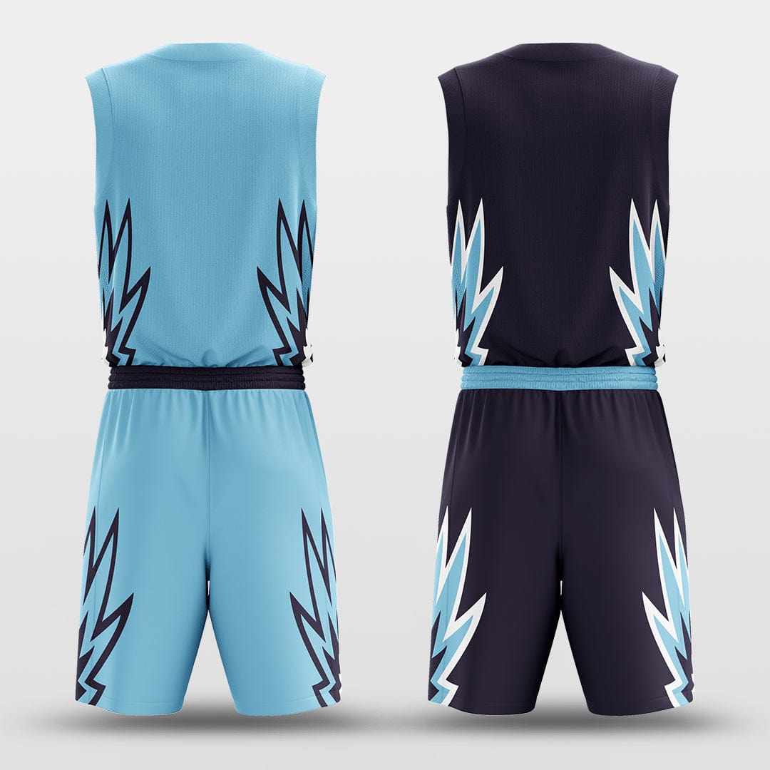 Cikers Sports Feather - Customized Reversible Sublimated Basketball Set