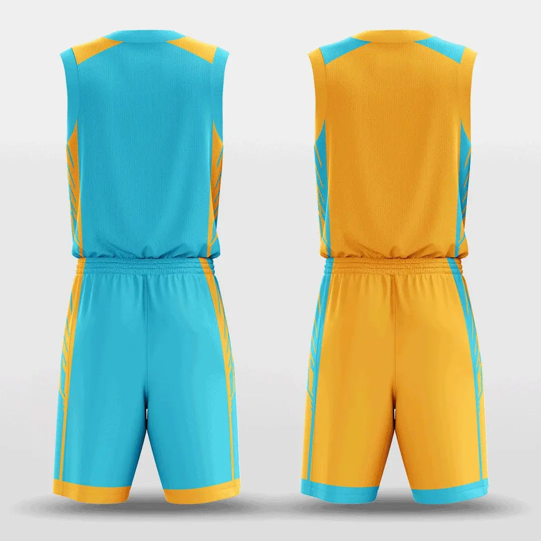 Cikers Sports Field - Customized Reversible Sublimated Basketball Set