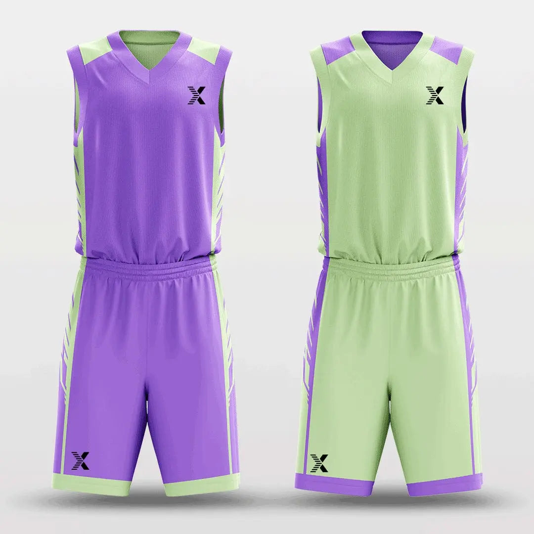Cikers Sports Field - Customized Reversible Sublimated Basketball Set