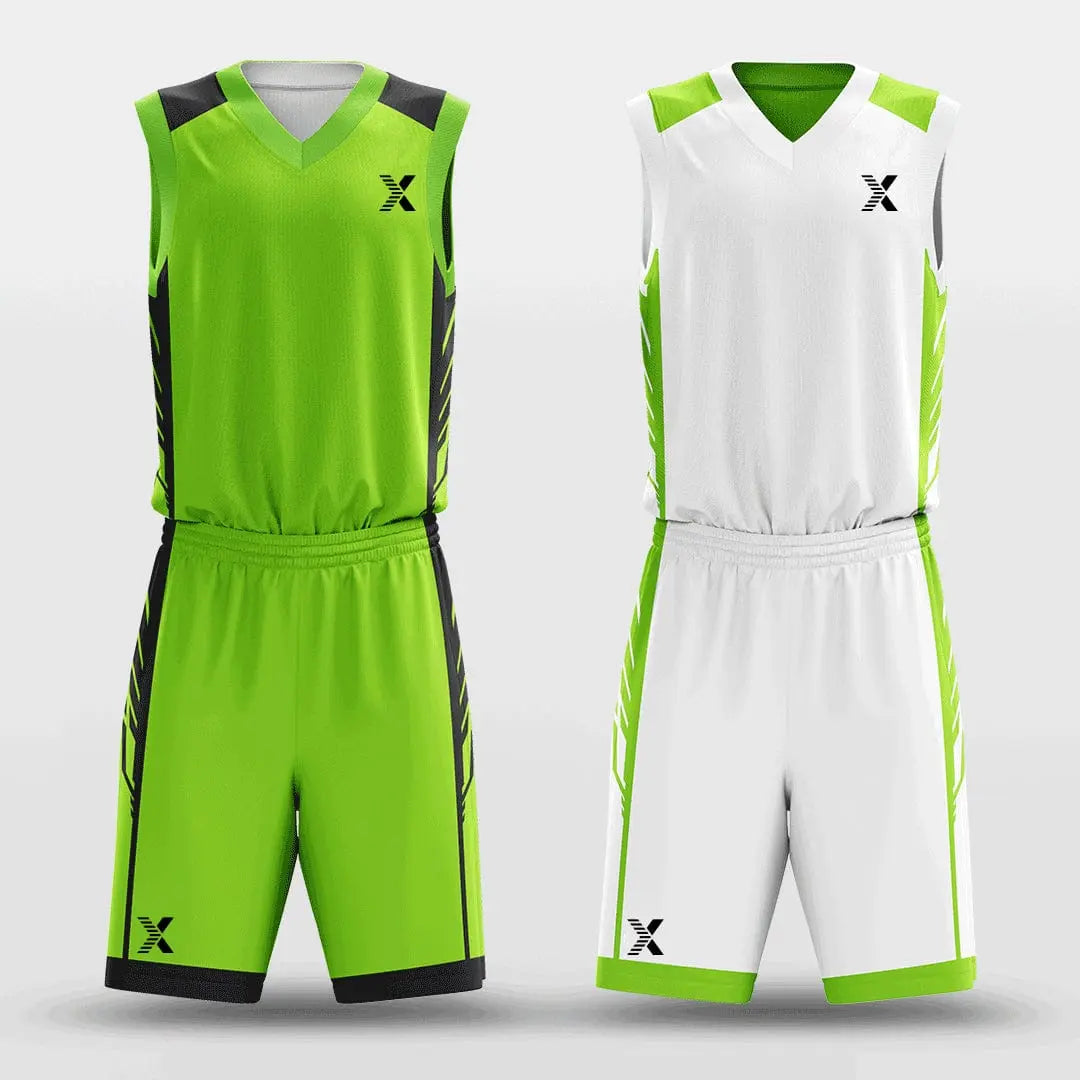 Cikers Sports Field - Customized Reversible Sublimated Basketball Set
