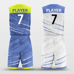 Cikers Sports Floating Cloud - Customized Reversible Sublimated Basketball Set