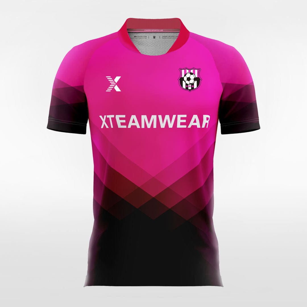Cikers Sports Fluorescent Pink / S Rocky Mountains - Customized Men's Fluorescent Sublimated Frisbee Jersey