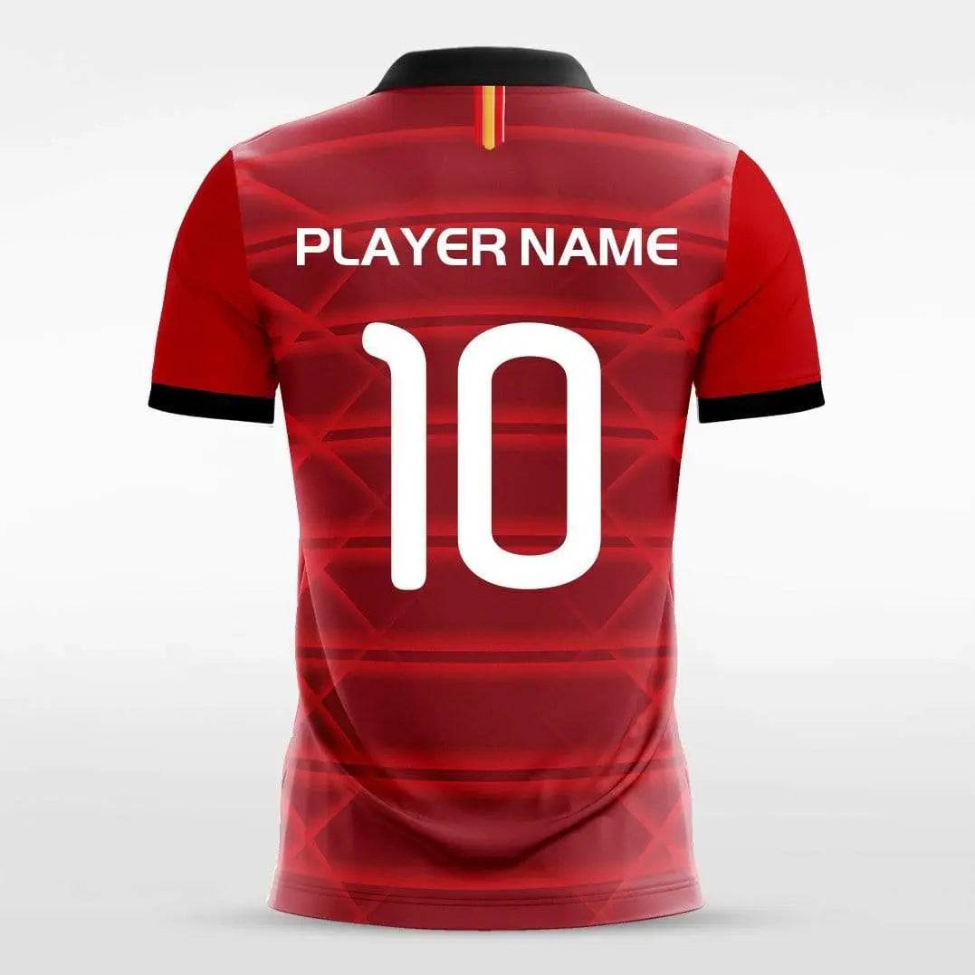 Cikers Sports Fortified Parallel - Customized Men's Sublimated Soccer Jersey