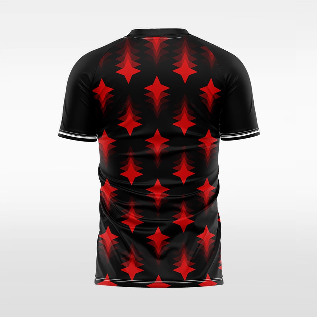Cikers Sports Four Pointed Star- Custom Design Soccer Jersey for Men Sublimation