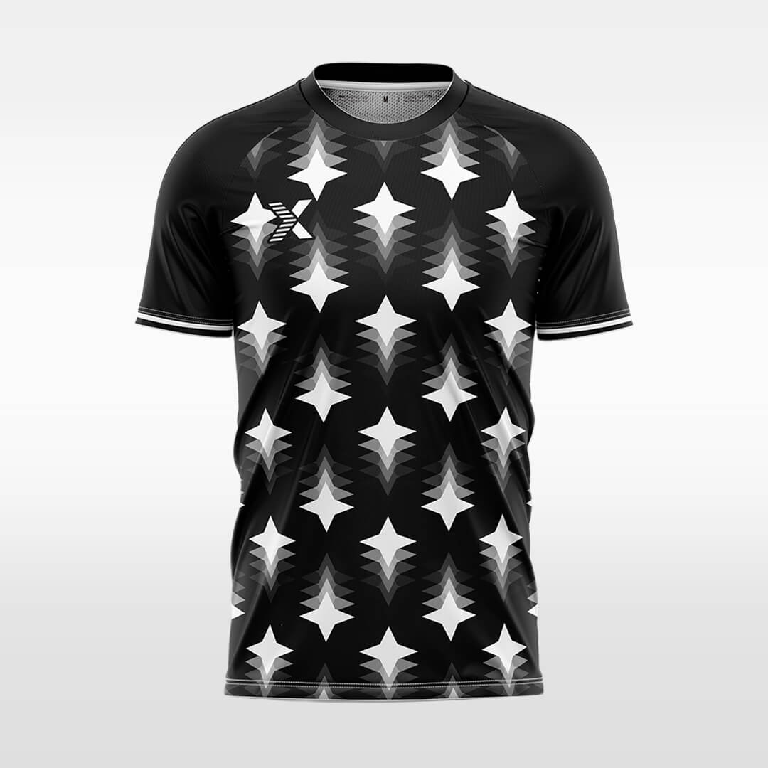 Cikers Sports Four Pointed Star- Custom Design Soccer Jersey for Men Sublimation