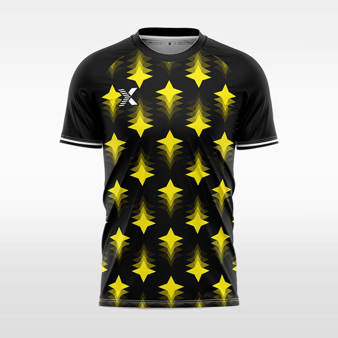 Cikers Sports Four Pointed Star- Custom Design Soccer Jersey for Men Sublimation