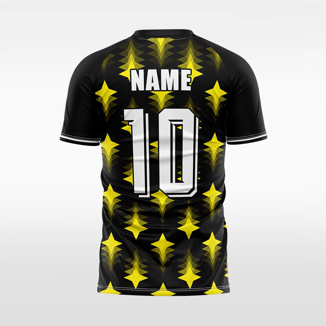 Cikers Sports Four Pointed Star- Custom Design Soccer Jersey for Men Sublimation