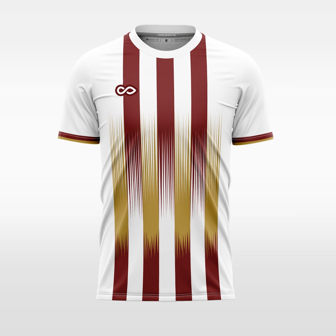 Cikers Sports Four vertical stripes - Custom Soccer Jersey for Men Sublimation