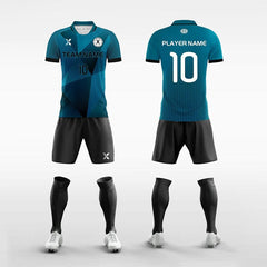 Cikers Sports Geo - Custom Striped Sublimation Soccer Kits Short Sleeve