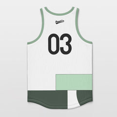 Cikers Sports Geometry - Customized Basketball Jersey Top