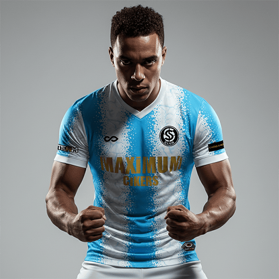 Cikers Sports Glory Emblem - Custom Soccer Jersey for Men Sublimation - WS201GYVJ3