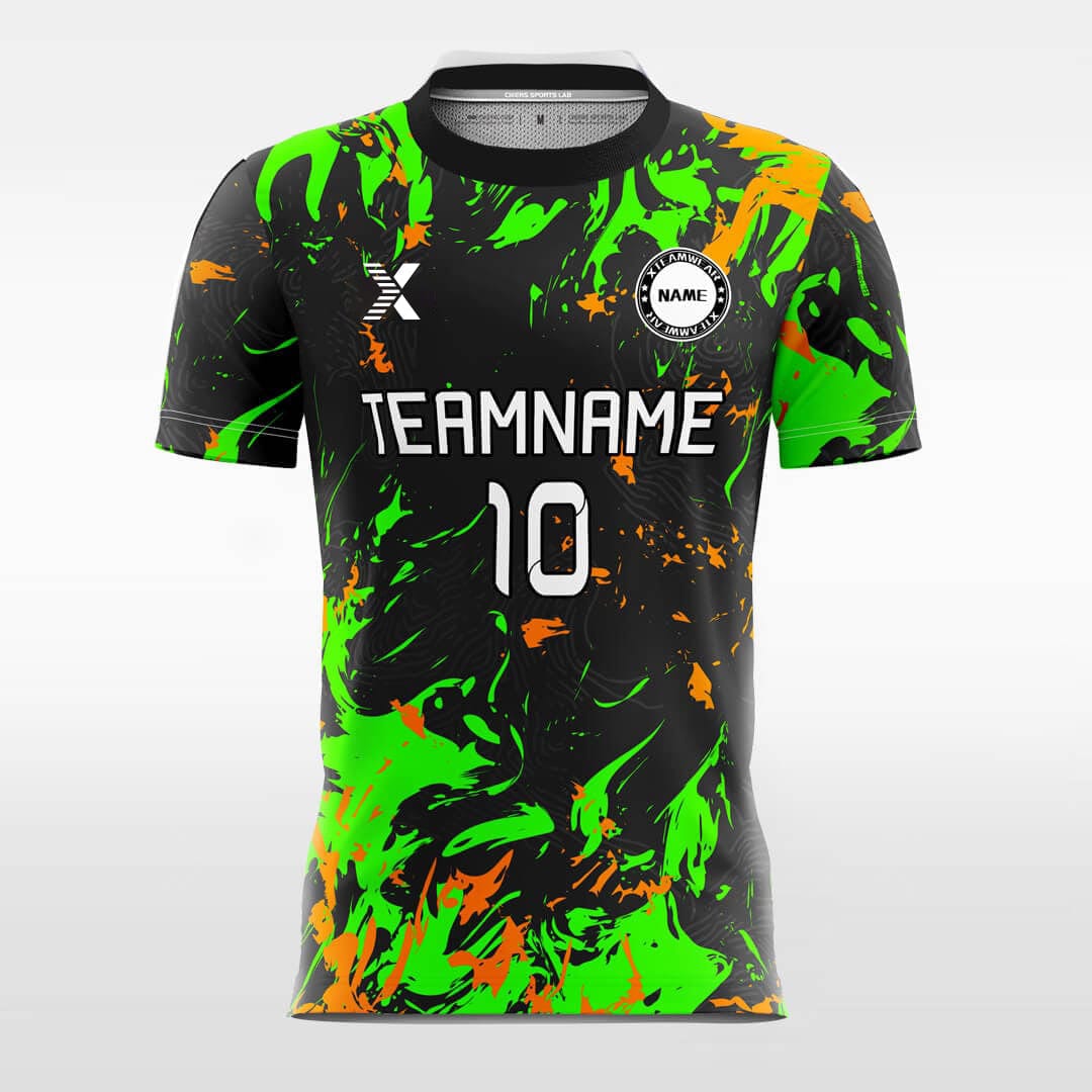Cikers Sports Glow - Custom Fluorescent Soccer Jersey for Men Sublimation