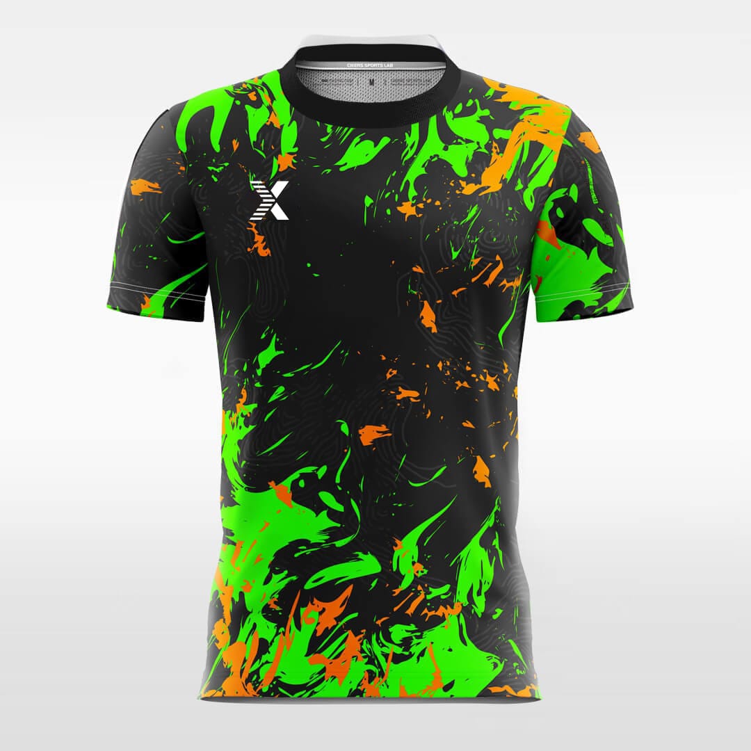 Cikers Sports Glow - Custom Fluorescent Soccer Jersey for Men Sublimation