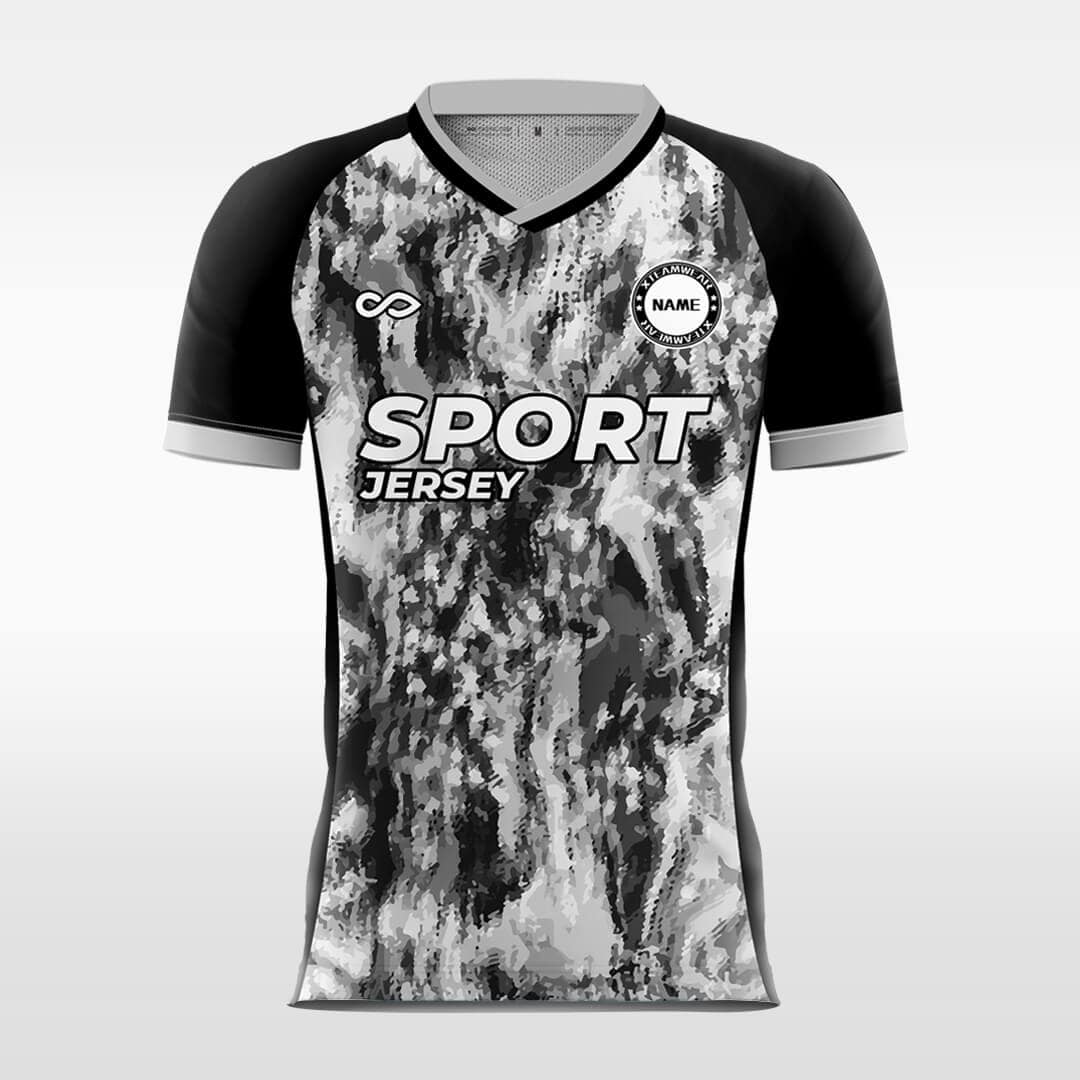 Cikers Sports Gray / S Gemstone - Custom Soccer Jersey for Men Sublimation FT060107S