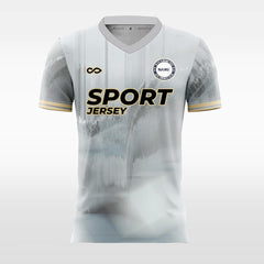 Cikers Sports Gray / S Gouache - Custom Soccer Jersey for Men Sublimation FT060309S