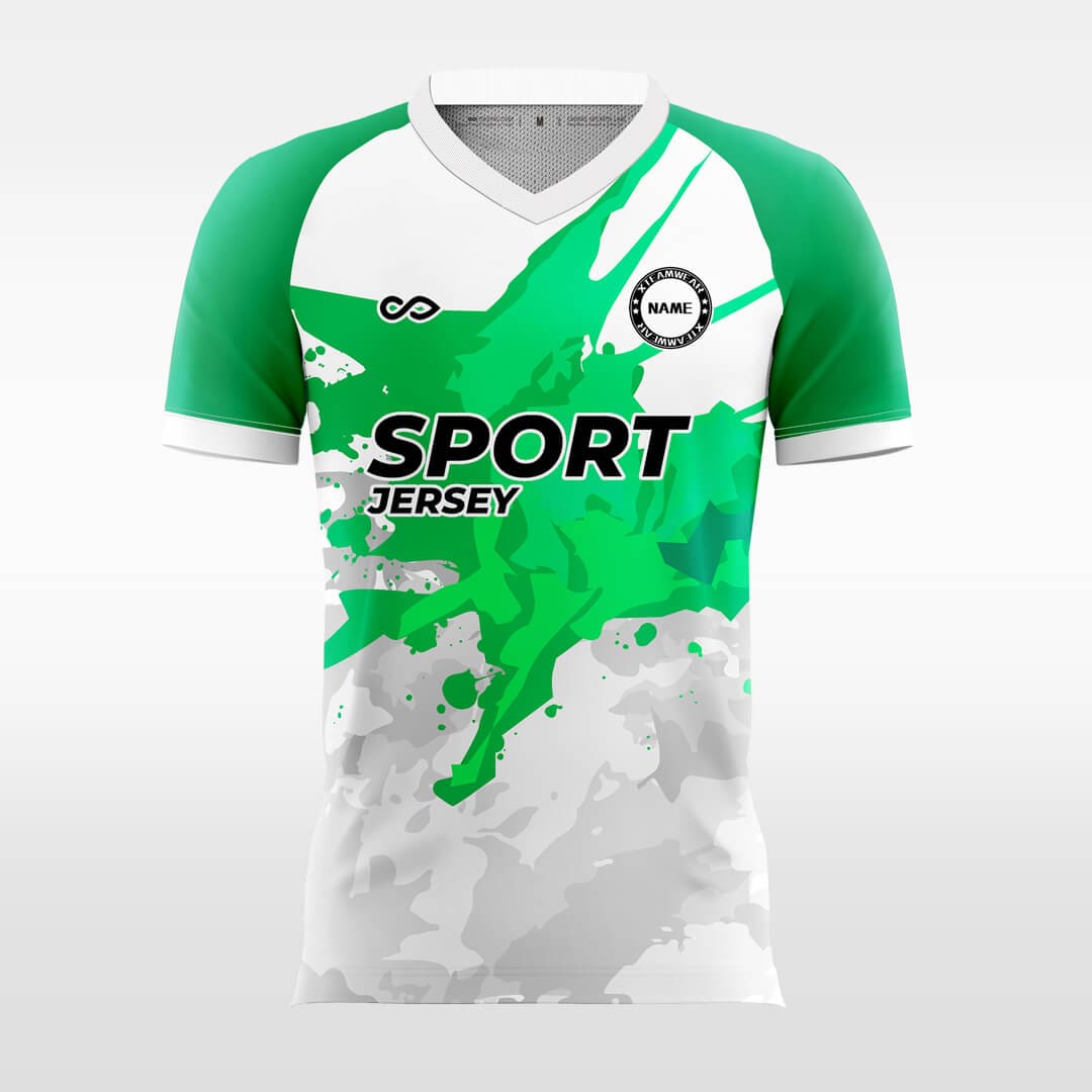Cikers Sports Green / S Armor - Custom Soccer Jersey for Men Sublimation FT060310S