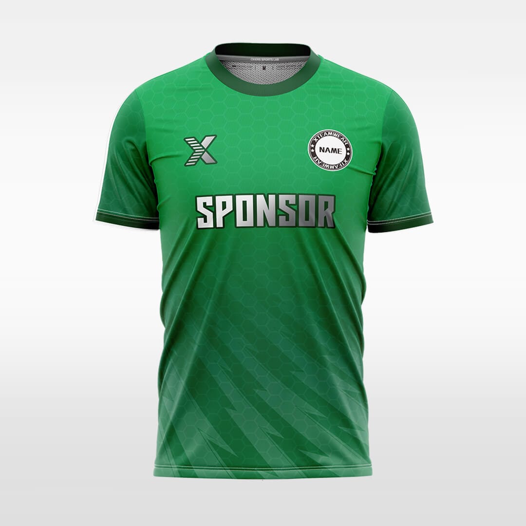Cikers Sports Green / S Beehive - Custom Design Soccer Jersey for Men Sublimation