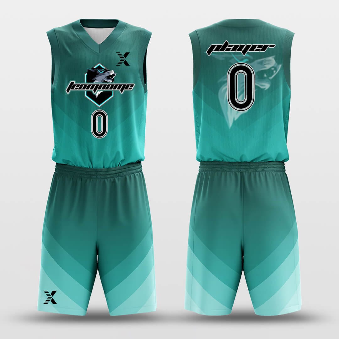 Cikers Sports Green / S Cruise - Custom Sublimated Basketball Jersey Set