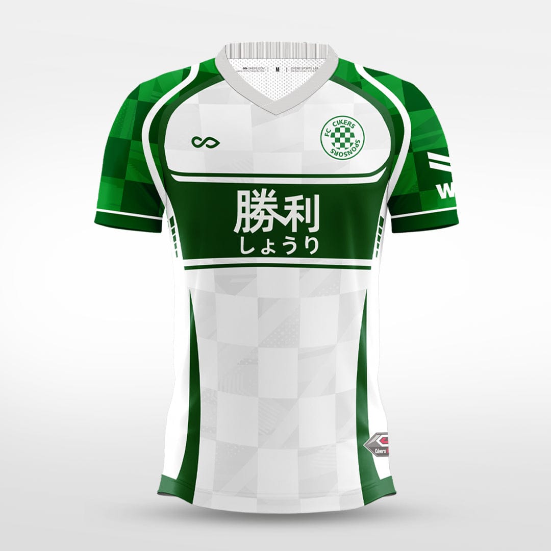 Cikers Sports green / S Light Leap - Custom Soccer Jersey for Men Sublimation - WS201GYVI3