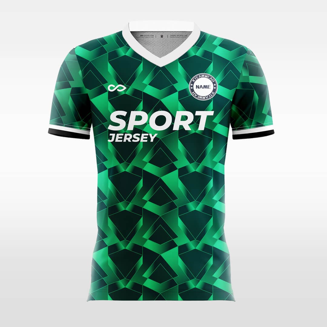 Cikers Sports Green / S Meadow - Custom Soccer Jersey for Men Sublimation FT060124S
