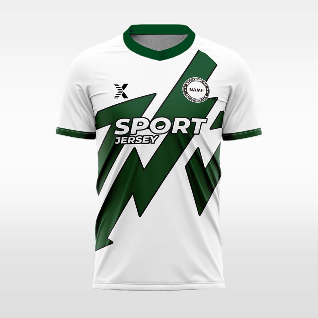 Cikers Sports Green / S Power Z - Custom Soccer Jersey for Men Sublimation
