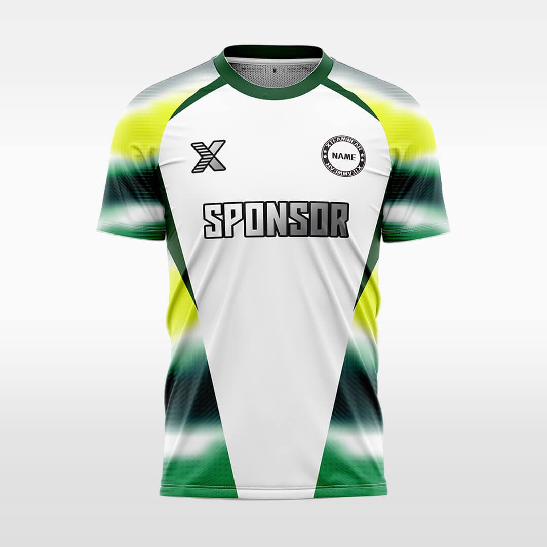 Cikers Sports Green / S Rhythm 3 - Custom Design Soccer Jersey for Men Sublimation