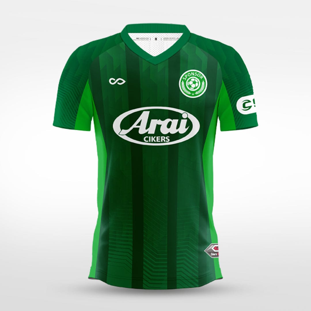 Cikers Sports green / S Split Jade - Custom Soccer Jersey for Men Sublimation - WS201GYVF3