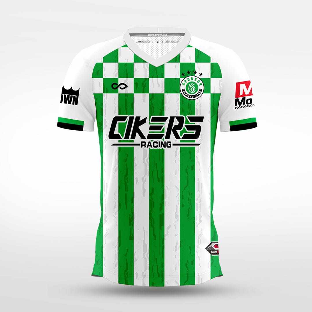 Cikers Sports green / S Super Speed - Custom Soccer Jersey for Men Sublimation -WS201GYVR3