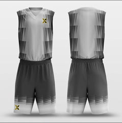 Cikers Sports Grey Belt - Custom Sublimated Basketball Jersey Set