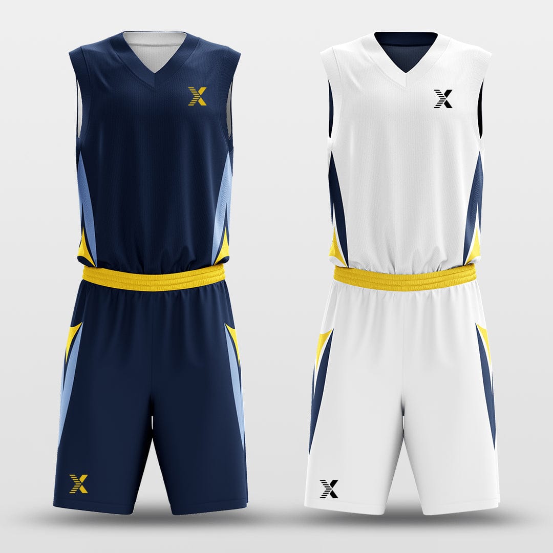 Cikers Sports Grizzly - Customized Reversible Sublimated Basketball Set