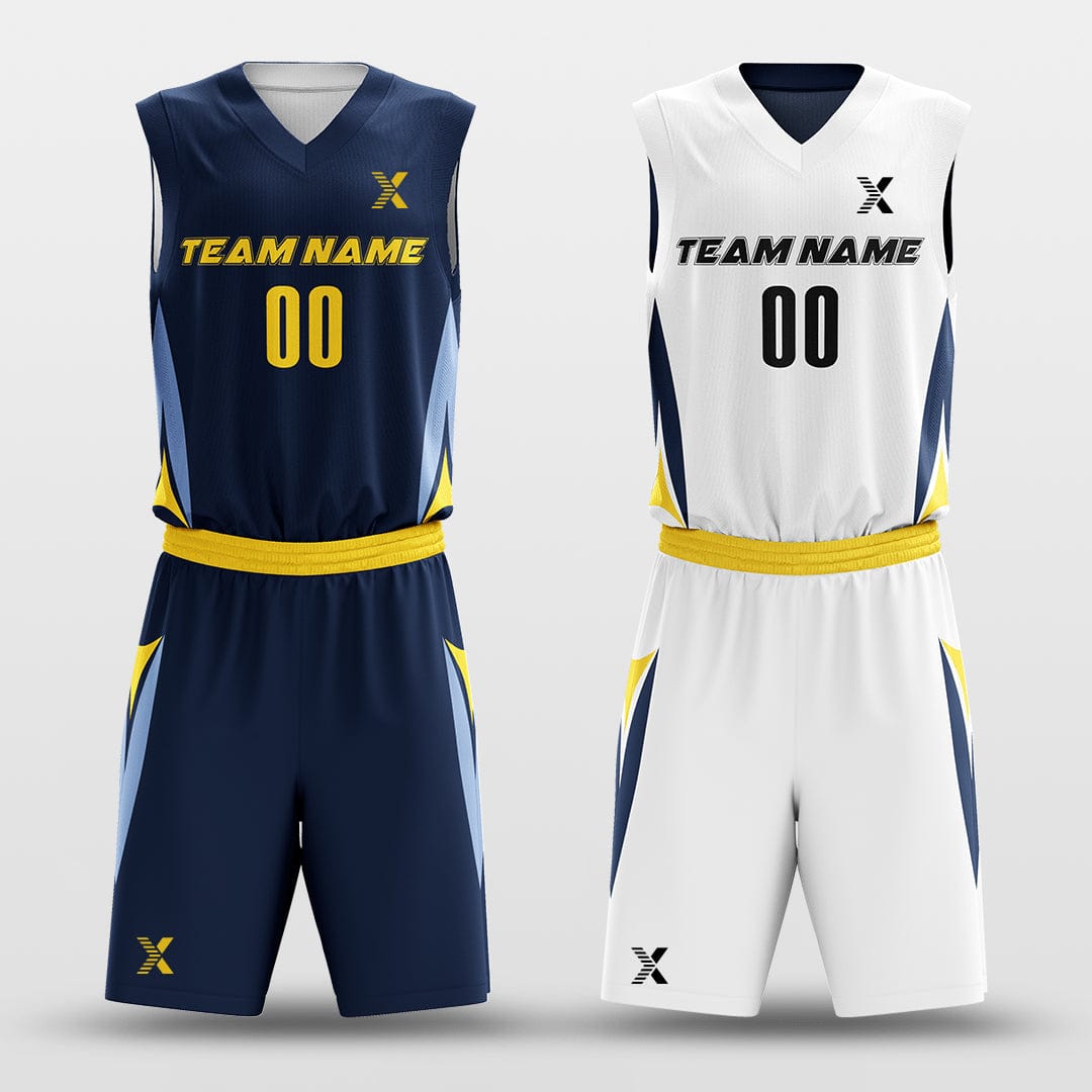 Cikers Sports Grizzly - Customized Reversible Sublimated Basketball Set