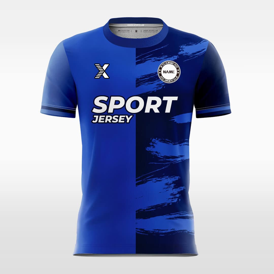 Cikers Sports Half Splicing - Custom Soccer Jersey for Men Sublimation FT060307S