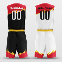 Cikers Sports Hawks - Customized Reversible Sublimated Basketball Set