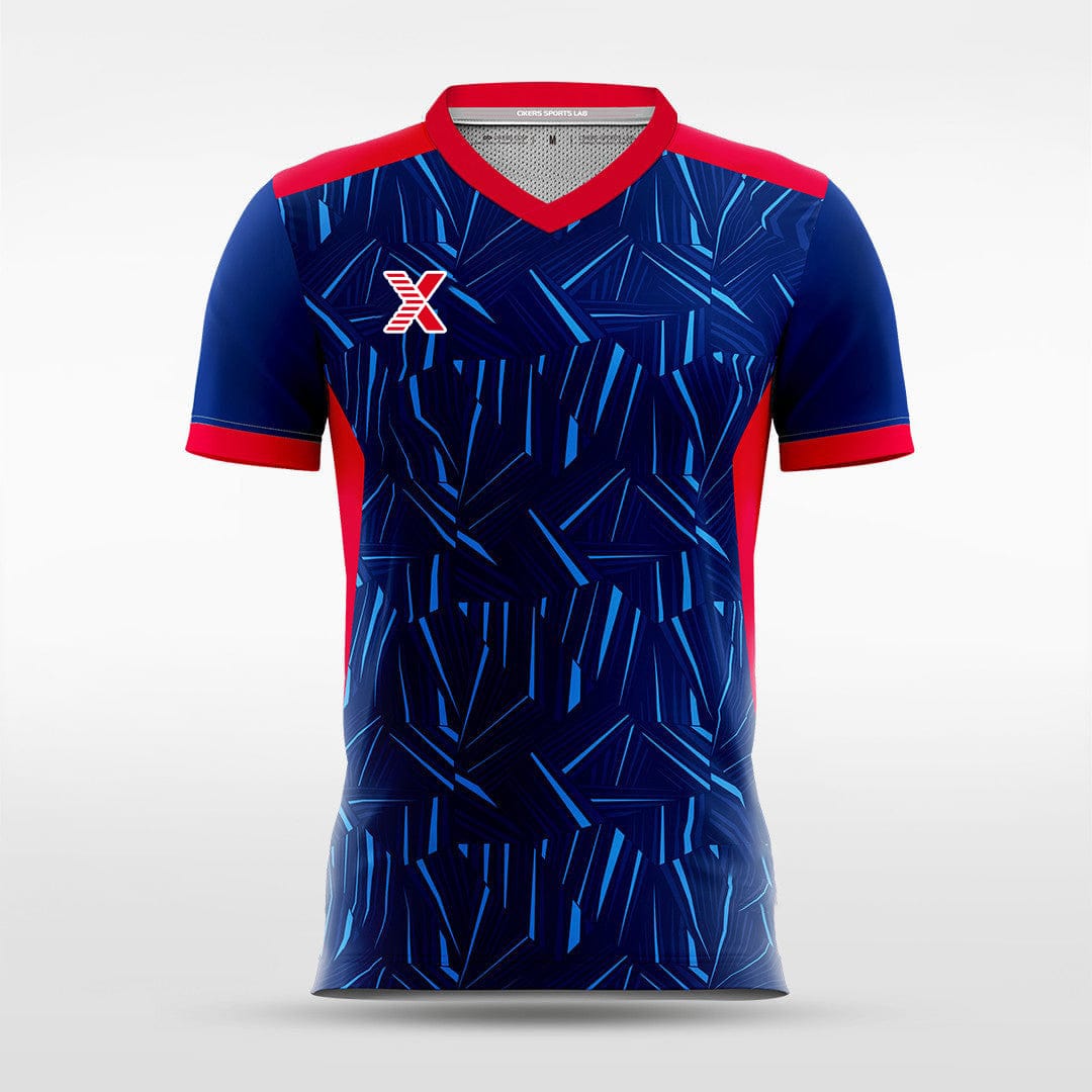 Cikers Sports Ice Blade - Customized Men's Sublimated Soccer Jersey