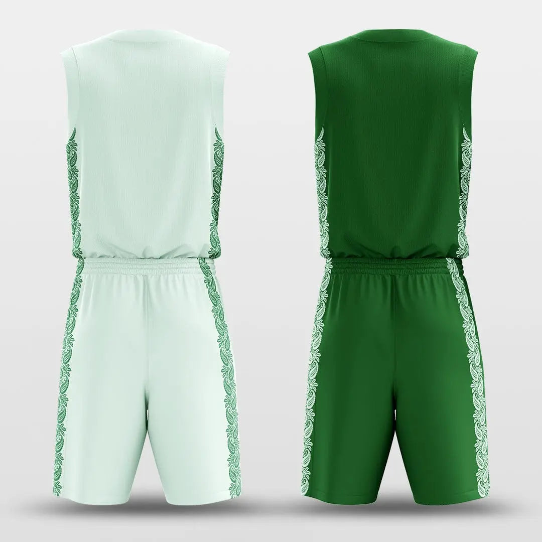 Cikers Sports Ice Flower - Customized Reversible Sublimated Basketball Set