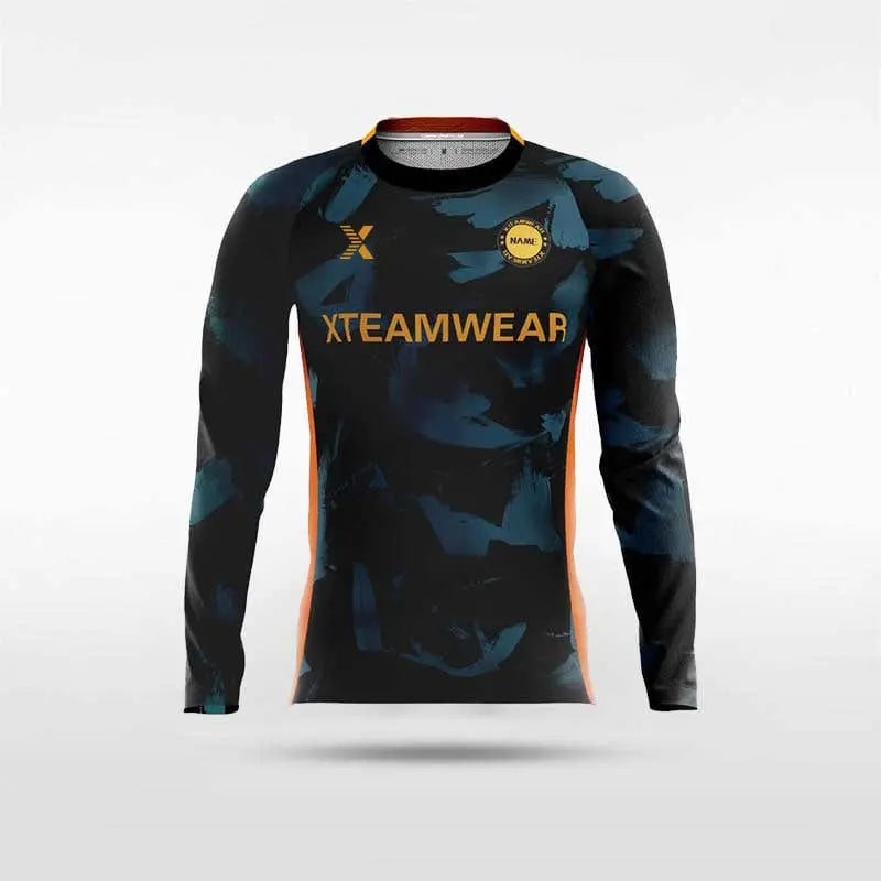 Cikers Sports Ink - Customized Men's Sublimated Long Sleeve Soccer Jersey