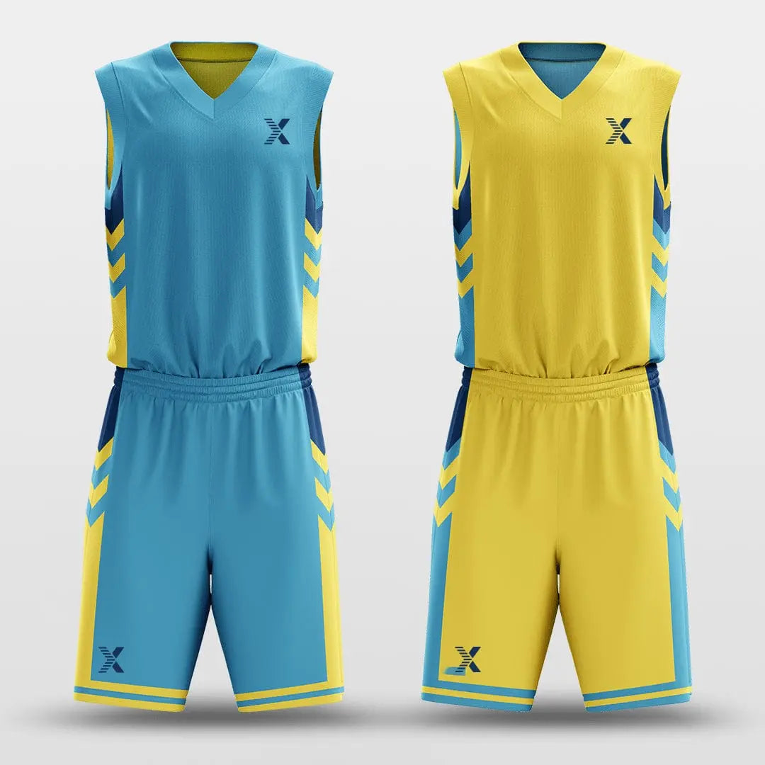 Cikers Sports Interstellar - Customized Reversible Sublimated Basketball Set