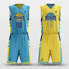 Cikers Sports Interstellar - Customized Reversible Sublimated Basketball Set