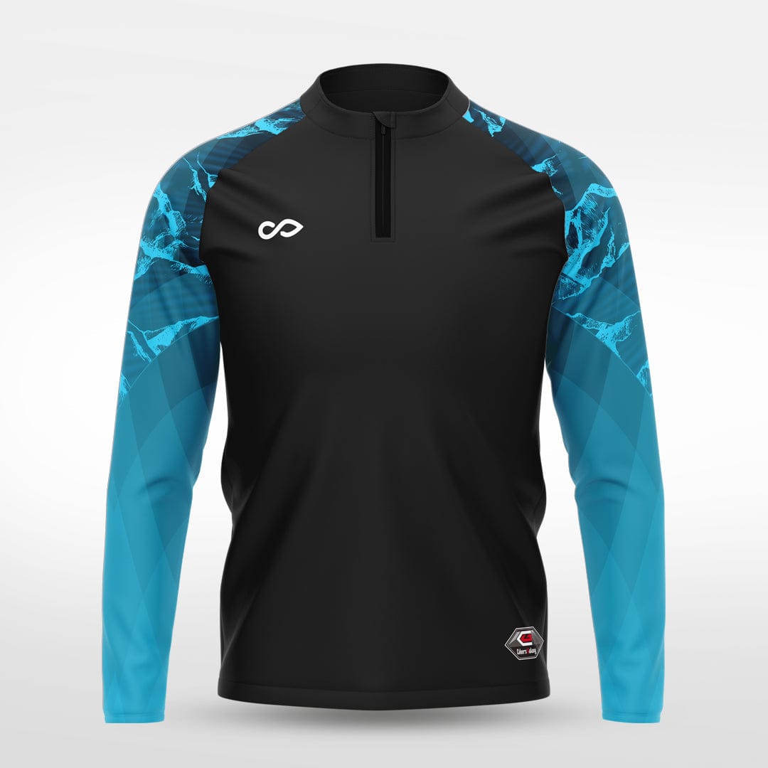 Cikers Sports Jackets Beautiful landscapes - Customized Men's 1/4 Zip Jacket